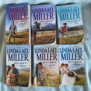 6 Linda Lael Miller “Big Sky” Western Romance Novels Set in Parable Montana.